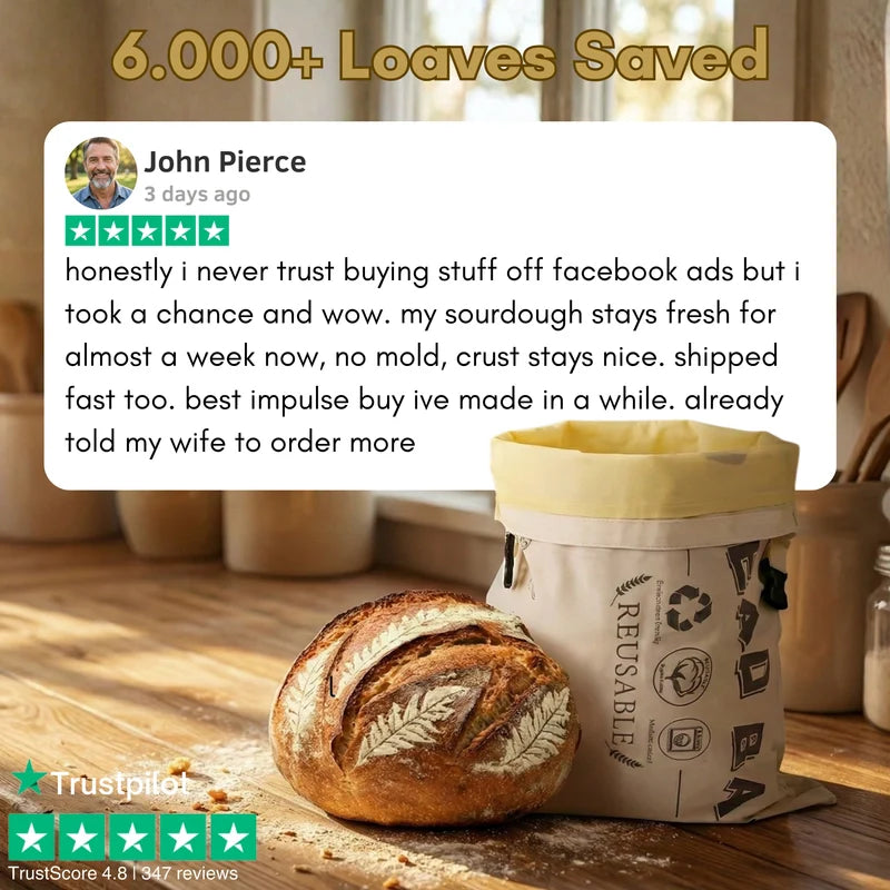 Keep Your Bread Fresh Up to 3× Longer — Naturally